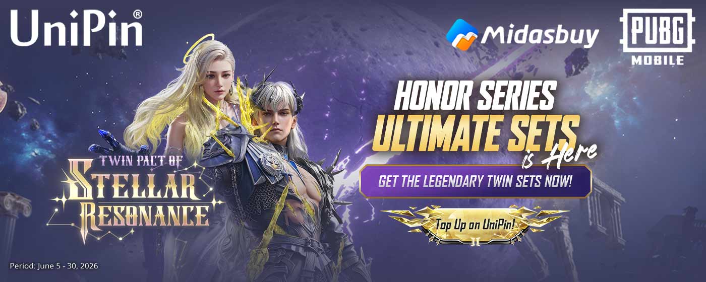 PUBG MOBILE Honor Series Ultimate Sets: Castor & Pollux Have Arrived